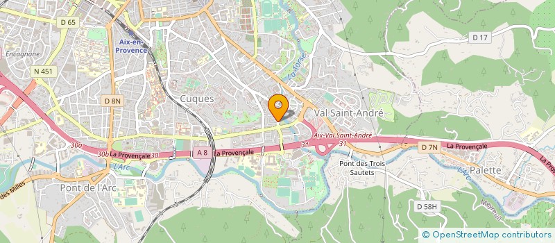 localisation de l'entreprise MADAME AUDREY SALVIGNOL à AIX-EN-PROVENCE
