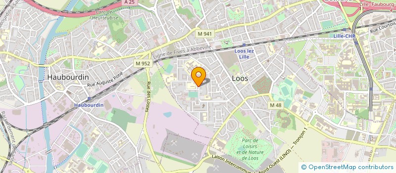 localisation de l'entreprise MADAME AUDREY SAMIN  LOOS