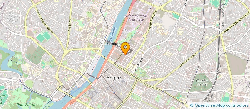 localisation de l'entreprise MADAME AUDREY SANCHEZ à ANGERS