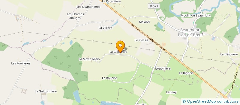 localisation de l'entreprise MADAME AUDREY SANTUCCI  BEAUMONT-PIED-DE-BUF