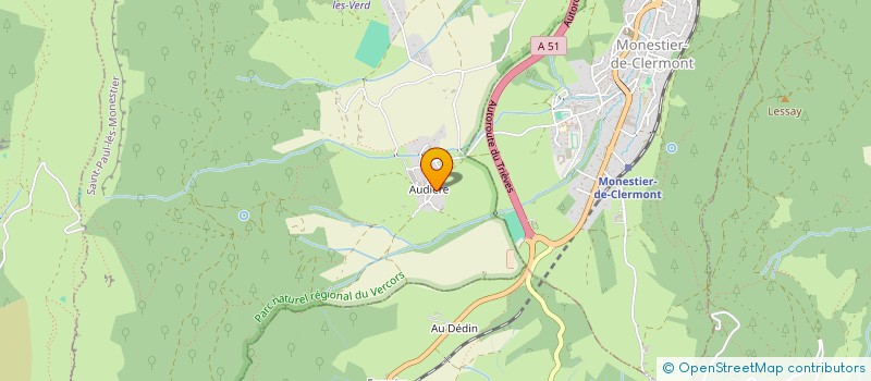 localisation de l'entreprise MADAME AUDREY SARRAZIN  VIF