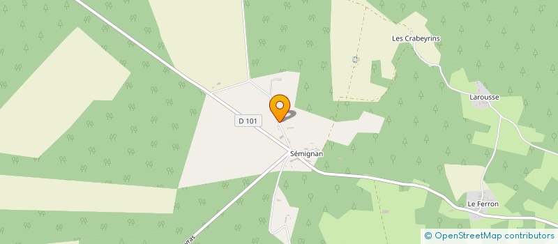 localisation de l'entreprise MADAME AUDREY SCHARS  SAINT-LAURENT-MEDOC