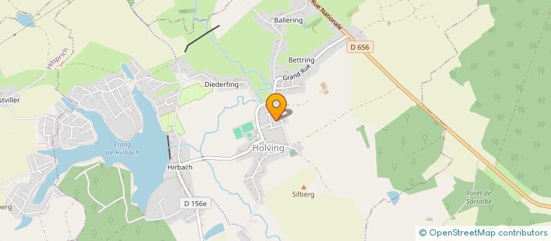 localisation de l'entreprise MADAME AUDREY SCHMITT  HOLVING