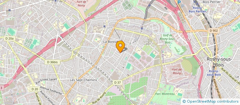localisation de l'entreprise MADAME AUDREY SCHMITZ à MONTREUIL