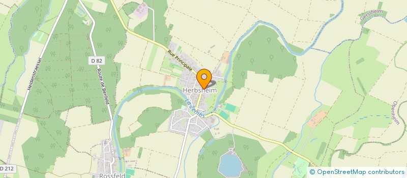 localisation de l'entreprise MADAME AUDREY SCHNEE  HERBSHEIM