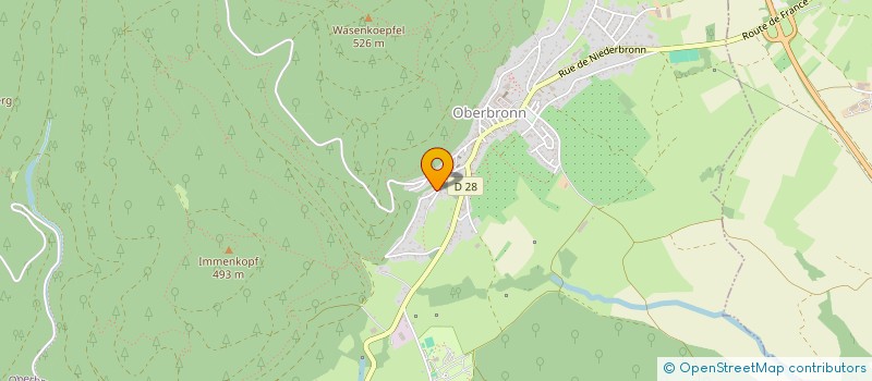 localisation de l'entreprise MADAME AUDREY SCHNEIDER  OBERBRONN