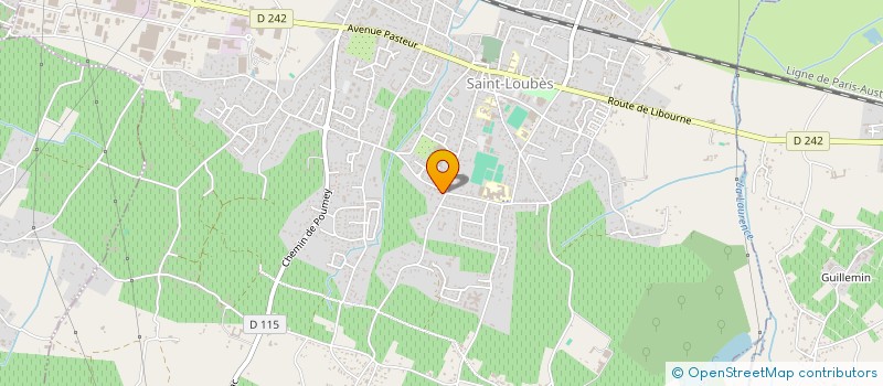 localisation de l'entreprise MADAME AUDREY SCHWERZMANN  SAINT-LOUBES