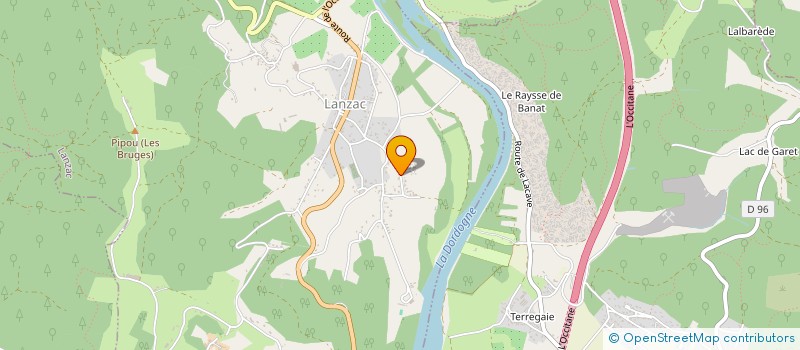 localisation de l'entreprise MADAME AUDREY SELVA  LANZAC