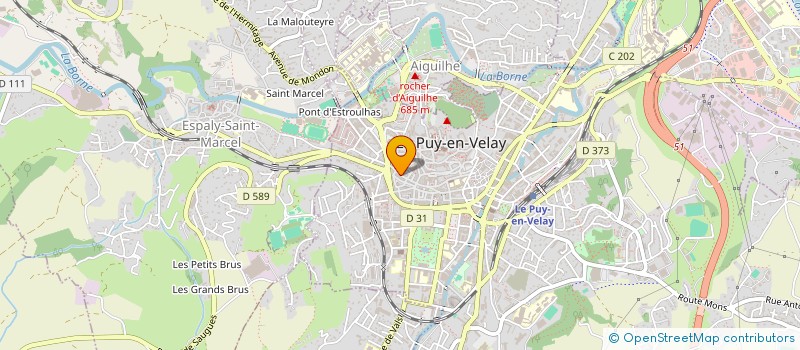 localisation de l'entreprise MADAME AUDREY SEMEZ  LE PUY-EN-VELAY