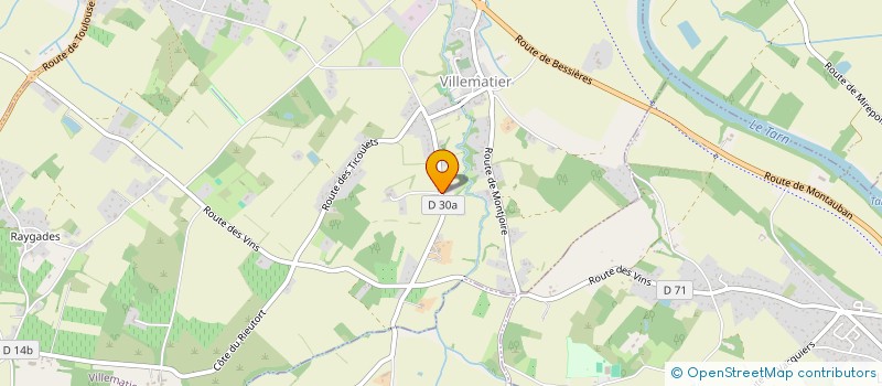 localisation de l'entreprise MADAME AUDREY SERRES  VILLEMATIER