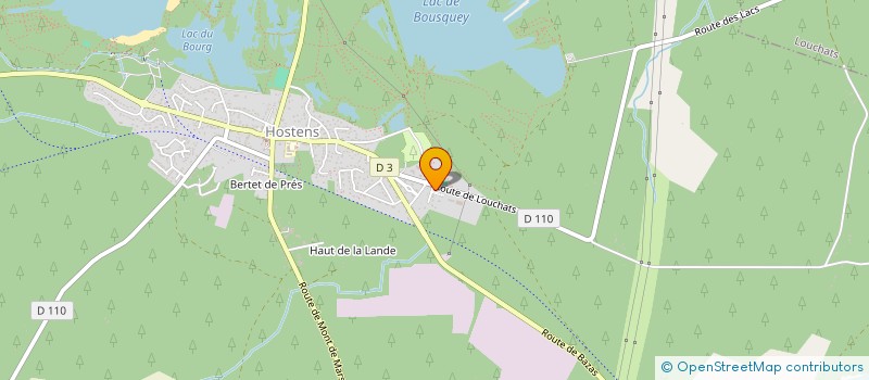 localisation de l'entreprise MADAME AUDREY SEUVE  HOSTENS