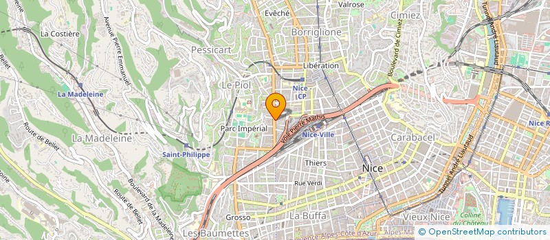 localisation de l'entreprise MADAME AUDREY SEVEAN  NICE