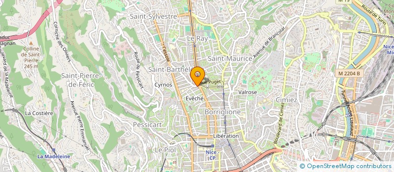 localisation de l'entreprise MADAME AUDREY SEWGOBIND  NICE