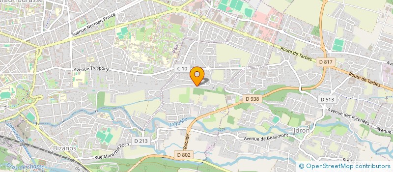 localisation de l'entreprise MADAME AUDREY SIMONAGGIO  BIZANOS