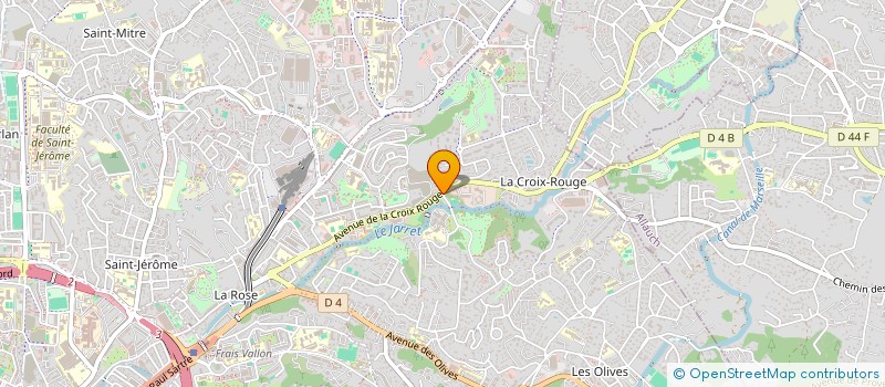 localisation de l'entreprise MADAME AUDREY SIRVENS  MARSEILLE