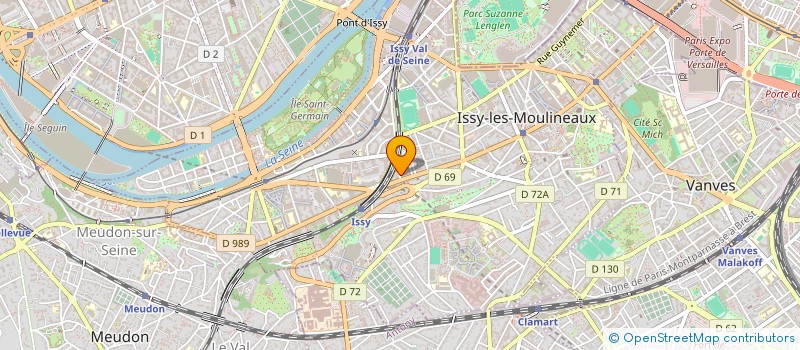 localisation de l'entreprise MADAME AUDREY SLAMA  COLOMBES