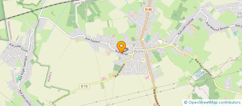 localisation de l'entreprise MADAME AUDREY SOLECKI  WALLERS