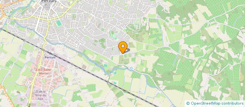 localisation de l'entreprise MADAME AUDREY SOLER  PERTUIS