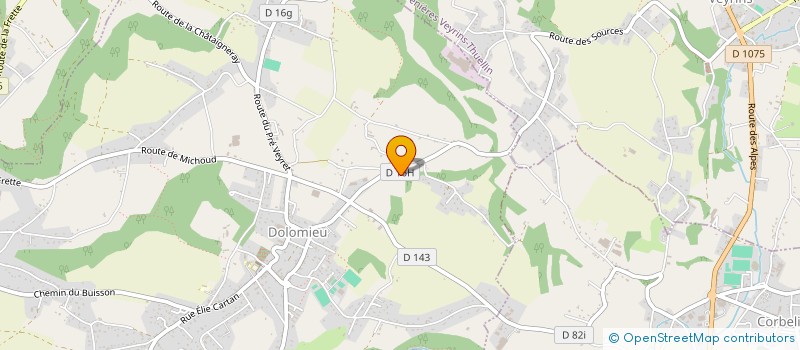 localisation de l'entreprise MADAME AUDREY SONIA BREMOND  DOLOMIEU