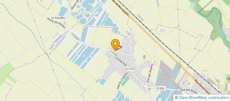 localisation de l'entreprise MADAME AUDREY SOTTAS  VAUDES