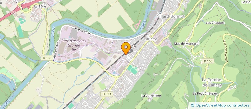 localisation de l'entreprise MADAME AUDREY SUARD  VILLARD-BONNOT