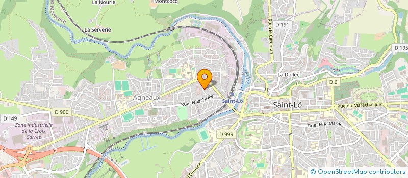 localisation de l'entreprise MADAME AUDREY SURVILLE  AGNEAUX