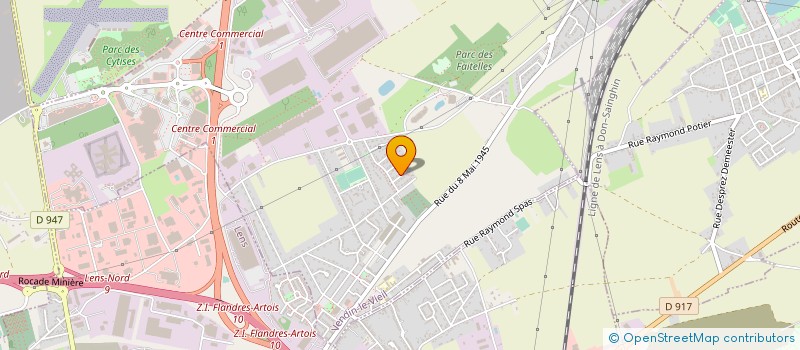 localisation de l'entreprise MADAME AUDREY SWTERK  VENDIN-LE-VIEIL