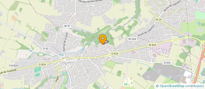 localisation de l'entreprise MADAME AUDREY TALICHET  LEGUEVIN