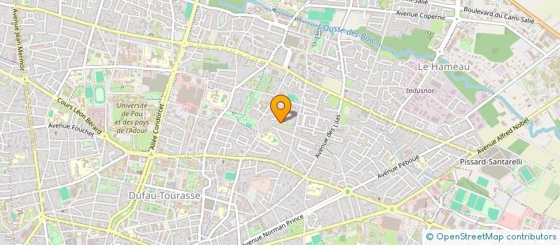localisation de l'entreprise MADAME AUDREY TARBES  PAU