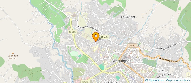 localisation de l'entreprise MADAME AUDREY TASSELLI  DRAGUIGNAN