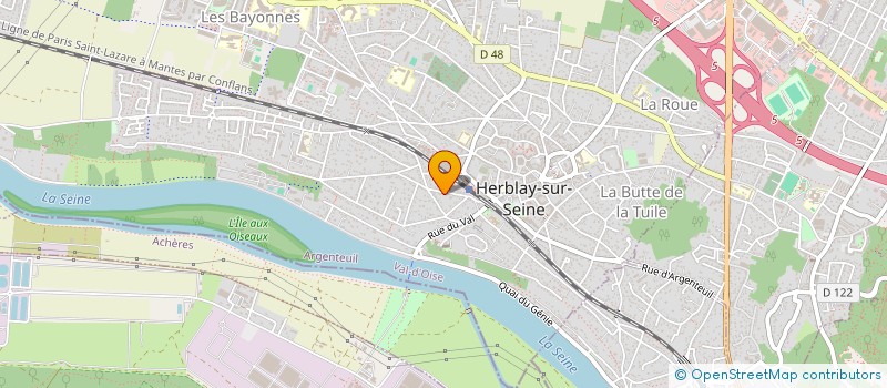 localisation de l'entreprise MADAME AUDREY TCHAKIRIAN à HERBLAY-SUR-SEINE
