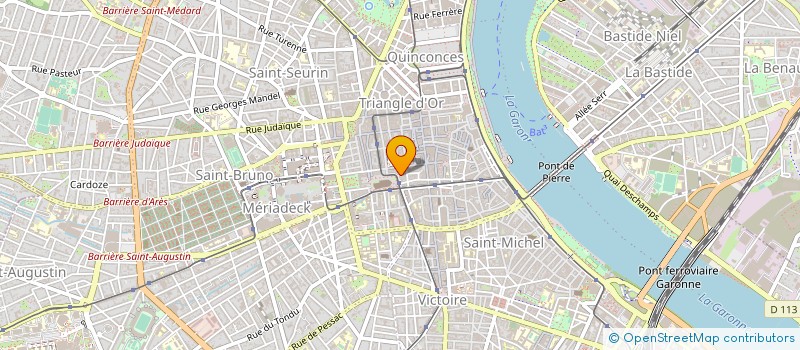 localisation de l'entreprise MADAME AUDREY TEANI  BORDEAUX