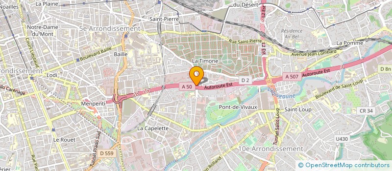 localisation de l'entreprise MADAME AUDREY TERMINE  MARSEILLE
