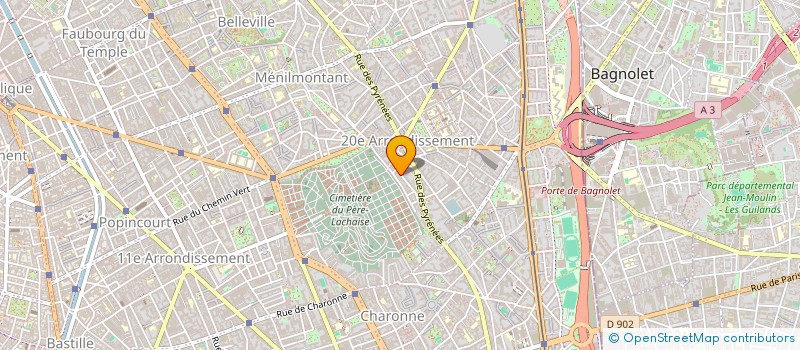 localisation de l'entreprise MADAME AUDREY THEODORE  PARIS