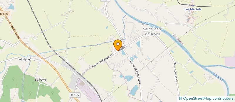 localisation de l'entreprise MADAME AUDREY THIBOUST  SAINT-JEAN-DE-RIVES