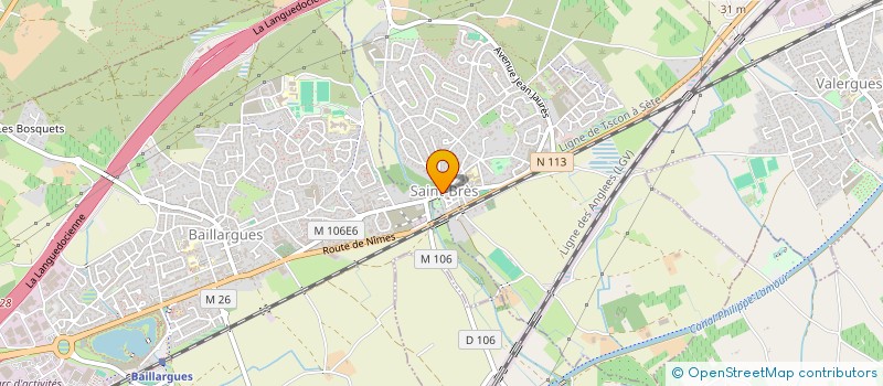 localisation de l'entreprise MADAME AUDREY THOUZELLIER  SAINT-BRES