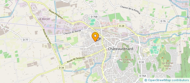 localisation de l'entreprise MADAME AUDREY THURIN  CHATEAURENARD