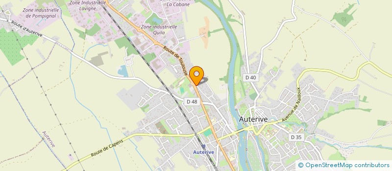 localisation de l'entreprise MADAME AUDREY TIGNOL  AUTERIVE