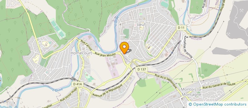 localisation de l'entreprise MADAME AUDREY TORGNOR  JUF