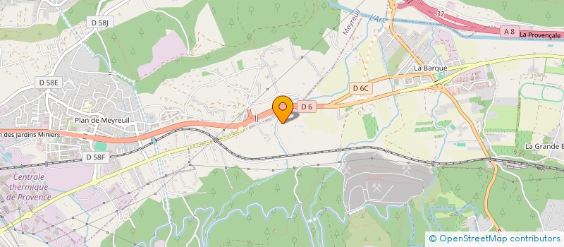 localisation de l'entreprise MADAME AUDREY TRAPANI  FUVEAU