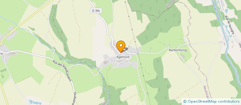 localisation de l'entreprise MADAME AUDREY TRAXEL  DOMMARTIN-AUX-BOIS