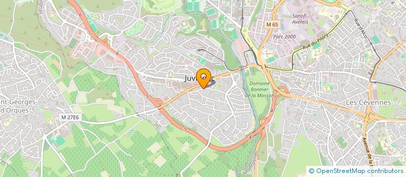 localisation de l'entreprise MADAME AUDREY TREMELAT  JUVIGNAC
