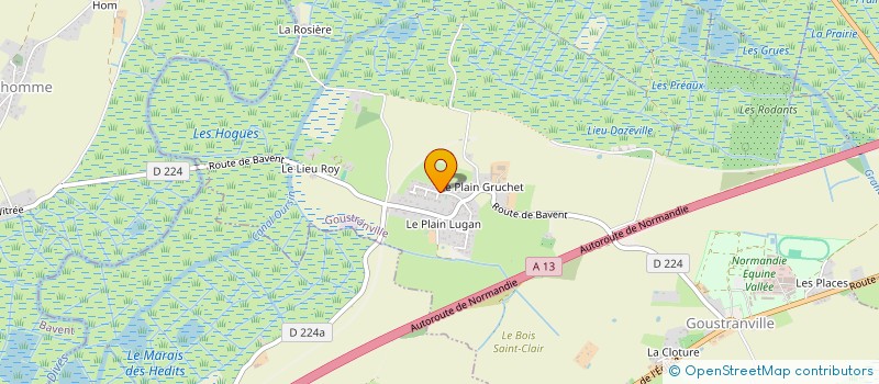 localisation de l'entreprise MADAME AUDREY TRILLARD  GOUSTRANVILLE