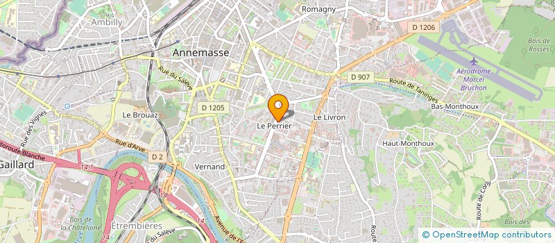 localisation de l'entreprise MADAME AUDREY TROSSAT à ANNEMASSE