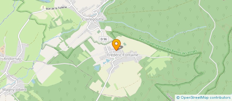 localisation de l'entreprise MADAME AUDREY TSCHENN  FREDERIC-FONTAINE