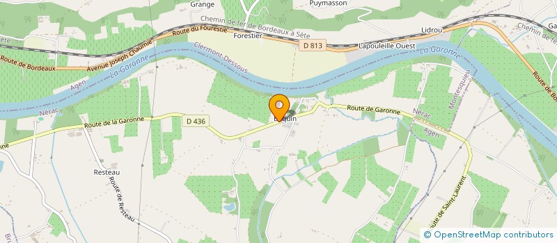 localisation de l'entreprise MADAME AUDREY TYFFERS  MONTESQUIEU