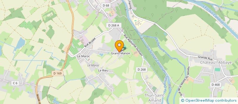 localisation de l'entreprise MADAME AUDREY VALERO  ORCHIES