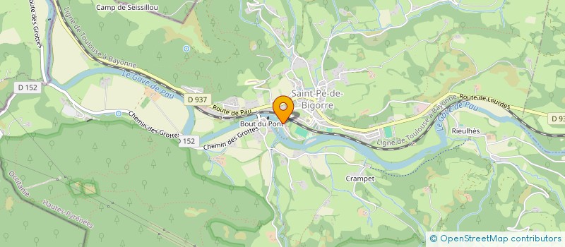 localisation de l'entreprise MADAME AUDREY VALIERE  SAINT-PE-DE-BIGORRE