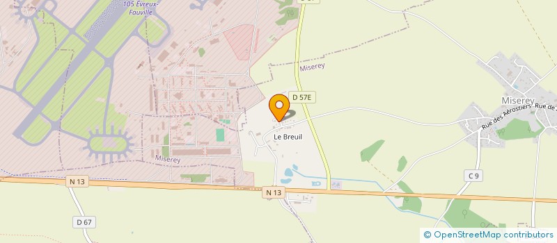 localisation de l'entreprise MADAME AUDREY VANCRAEYENEST  MISEREY