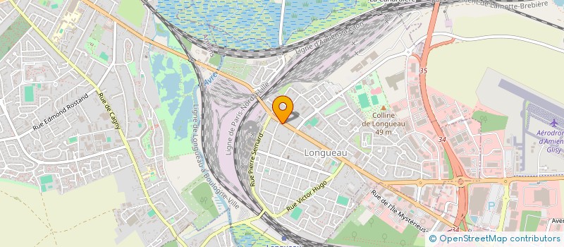 localisation de l'entreprise MADAME AUDREY VENIER  LONGUEAU